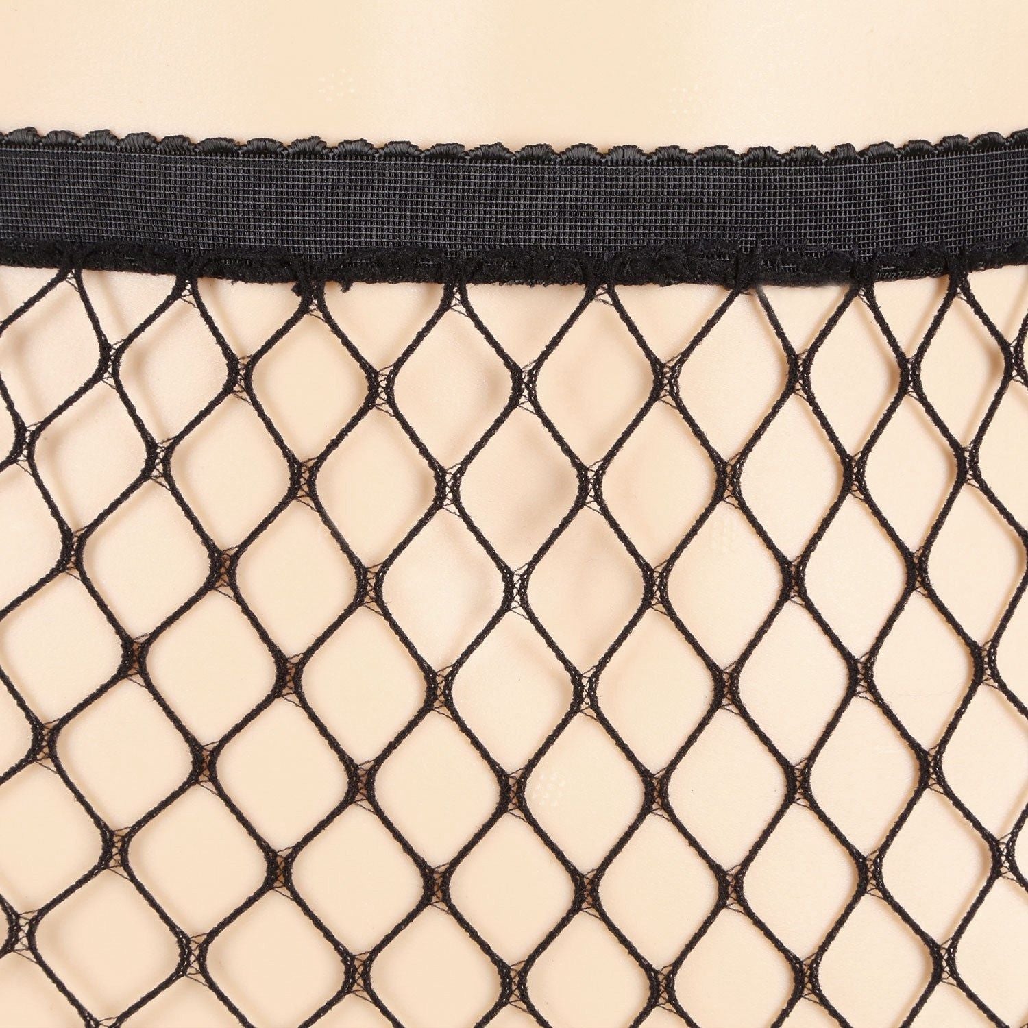 Women Fishnet Tights Sexy High Waist Fishnet Pantyhose Stretchy Mesh Hollow Out Tights Stockings