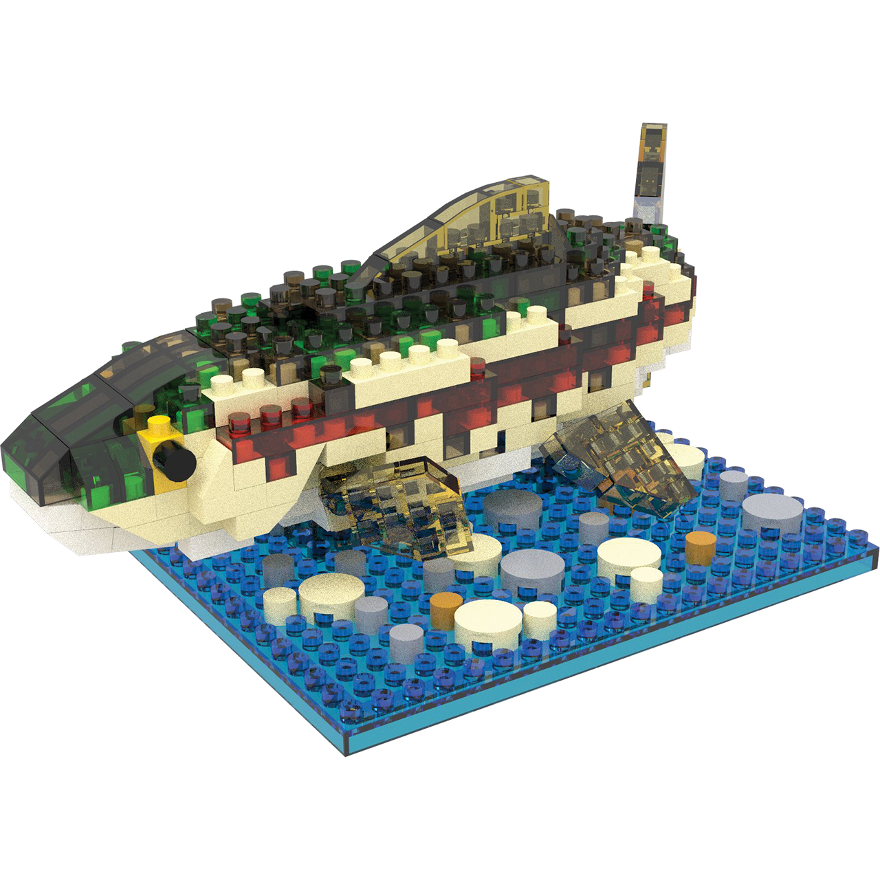 Mini Building Blocks - Rainbow Trout