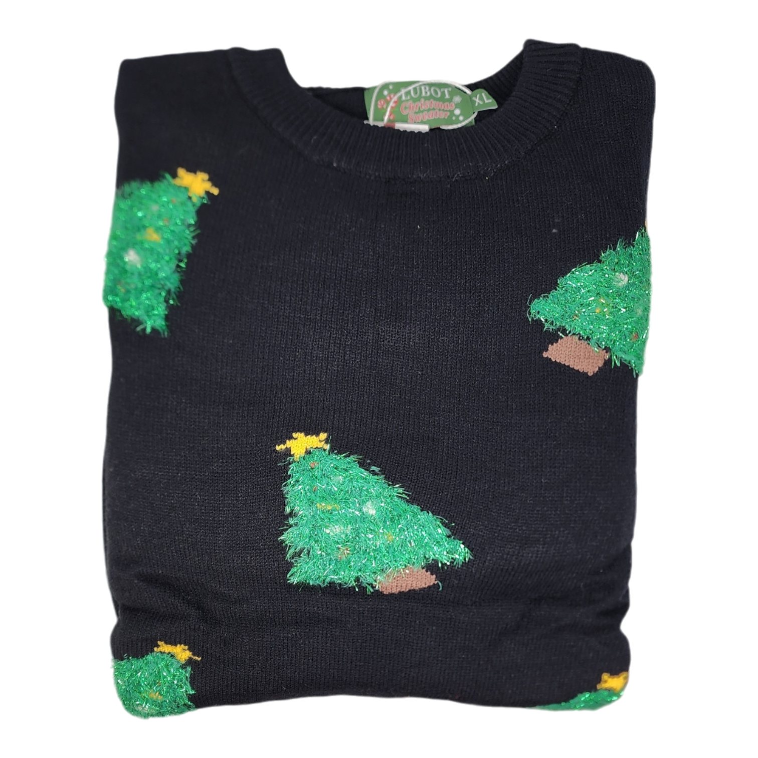Festive Christmas Sweatershirt  - Tinsle Tree -