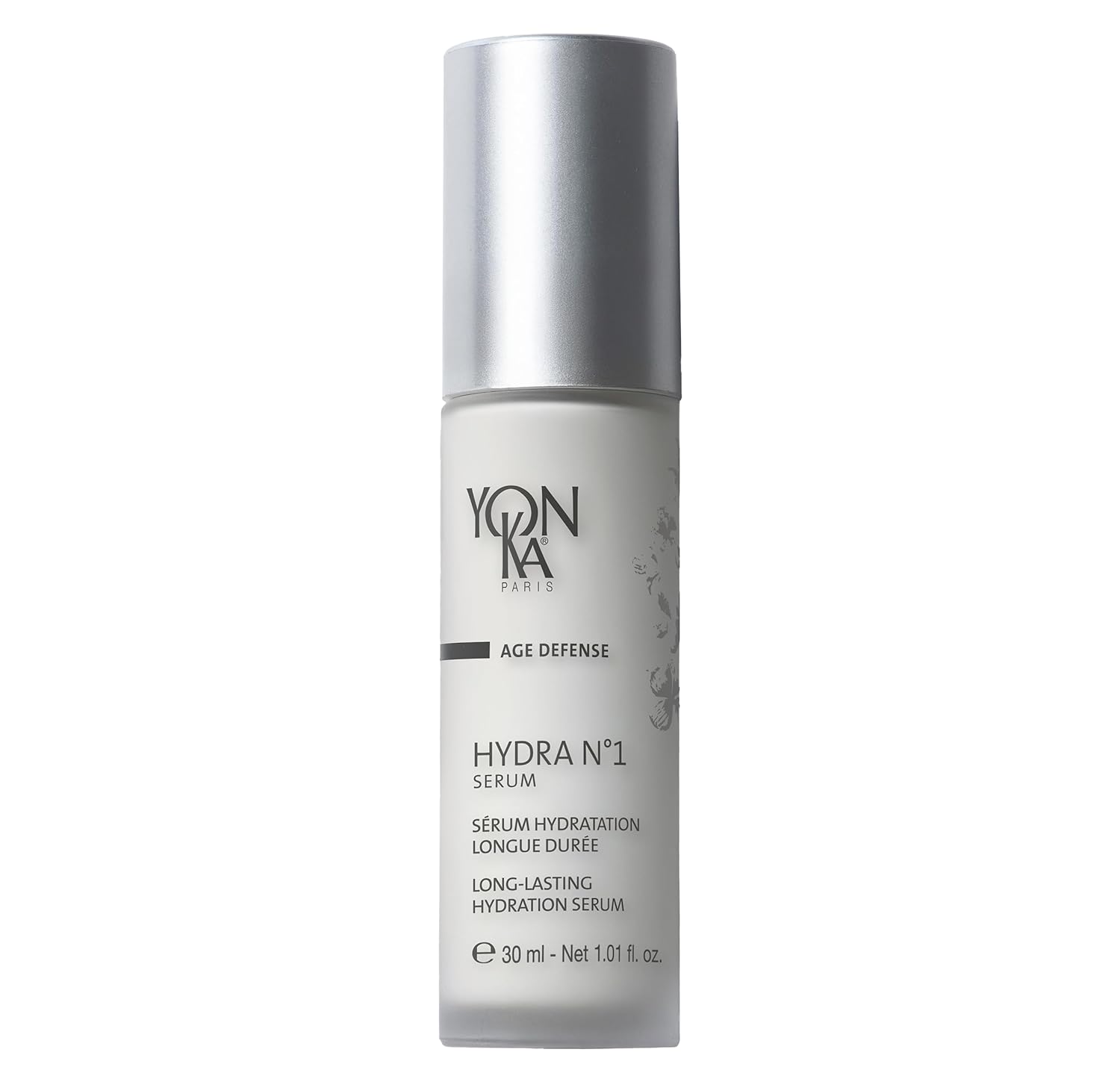 Yon-Ka Hydra No.1 Face Serum (30ml) Age Defense Skin Care, Intensive Hydration Booster with Hyaluronic Acid and Aloe Vera, Dry and Mature Skin, Paraben-Free