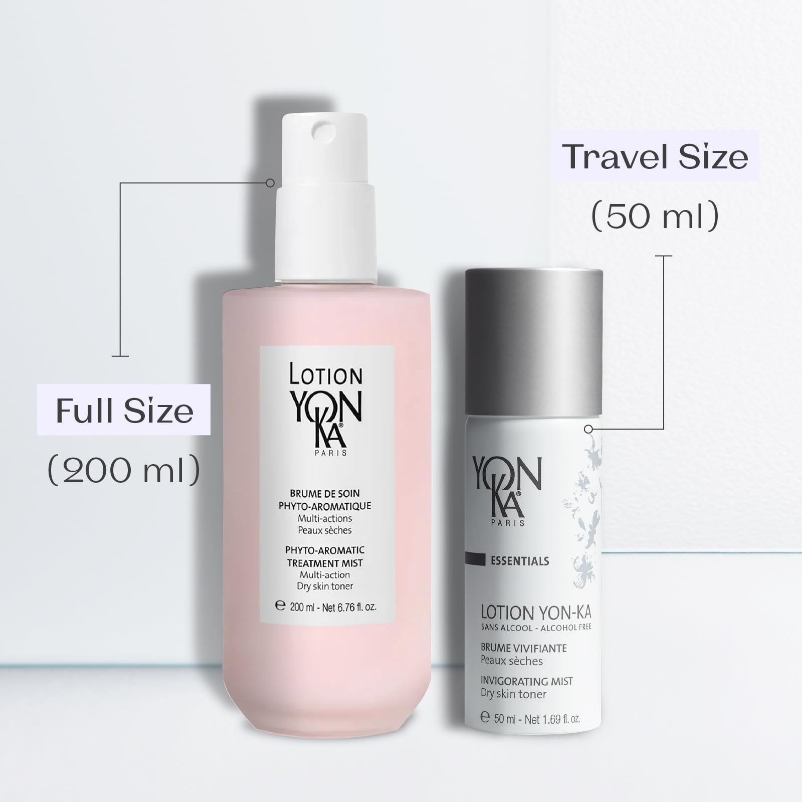 Yon-Ka Lotion PS Hydrating Face Toner (Dry & Sensitive Skin) Daily Face Mist to Refresh and Purify with Quintessence Essential Oils
