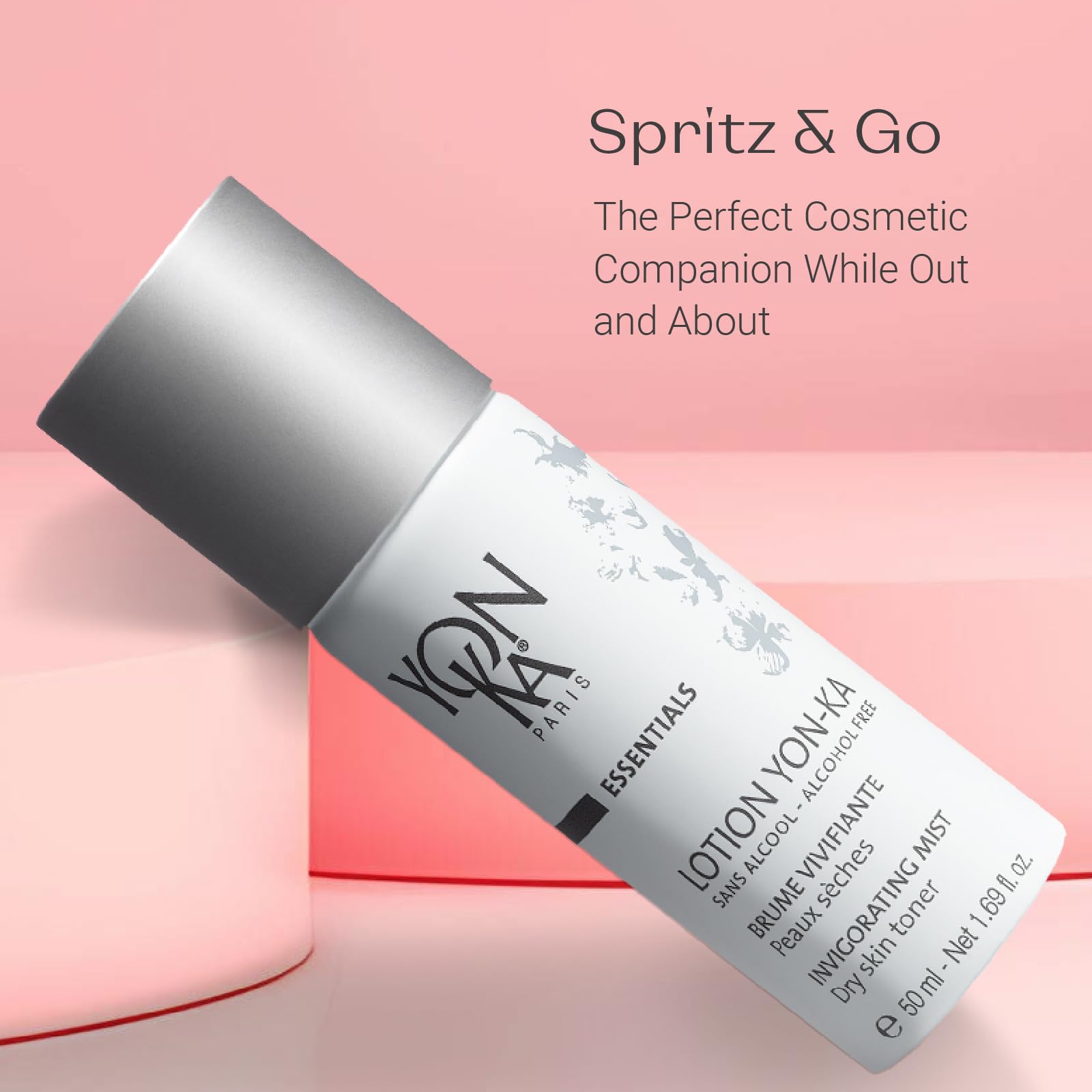 Yon-Ka Lotion PS Hydrating Face Toner (Dry & Sensitive Skin) Daily Face Mist to Refresh and Purify with Quintessence Essential Oils