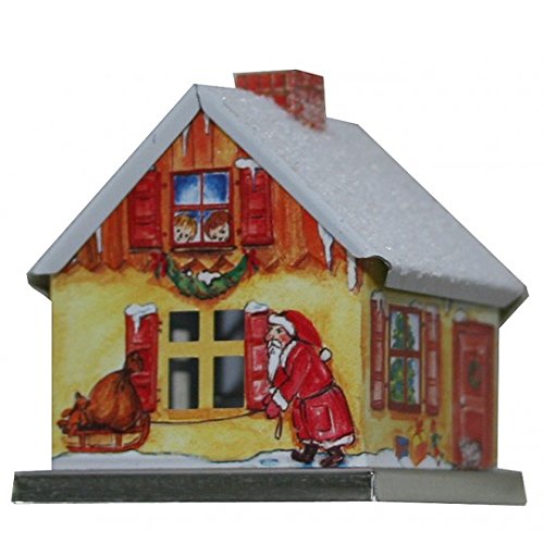 Knox Metal Incense Smoker House - Yellow House