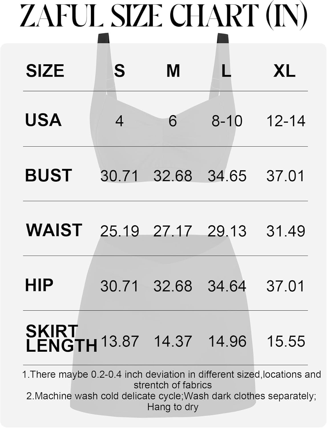 ZAFUL Women Swim Skirt High Waisted Bikini Sets Two Piece Tummy Control Swim Suit 2025 Slimming Bathing Suit Curvy Swimwear Black L