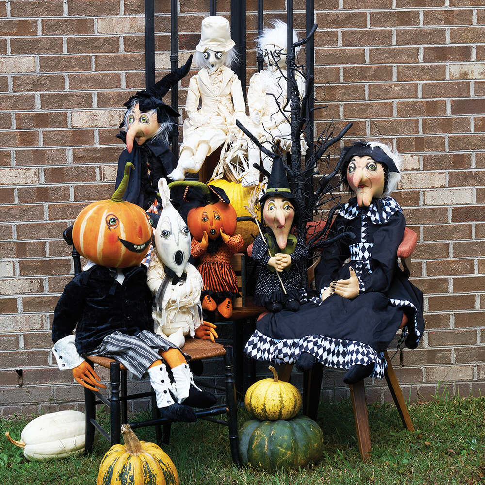 Zelena Sorcerer Gathered Traditions Art Doll by Joe Spencer