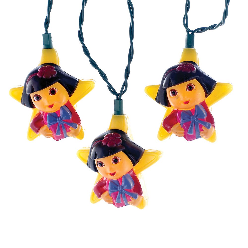 10-Light Dora The Explorer Light Set
