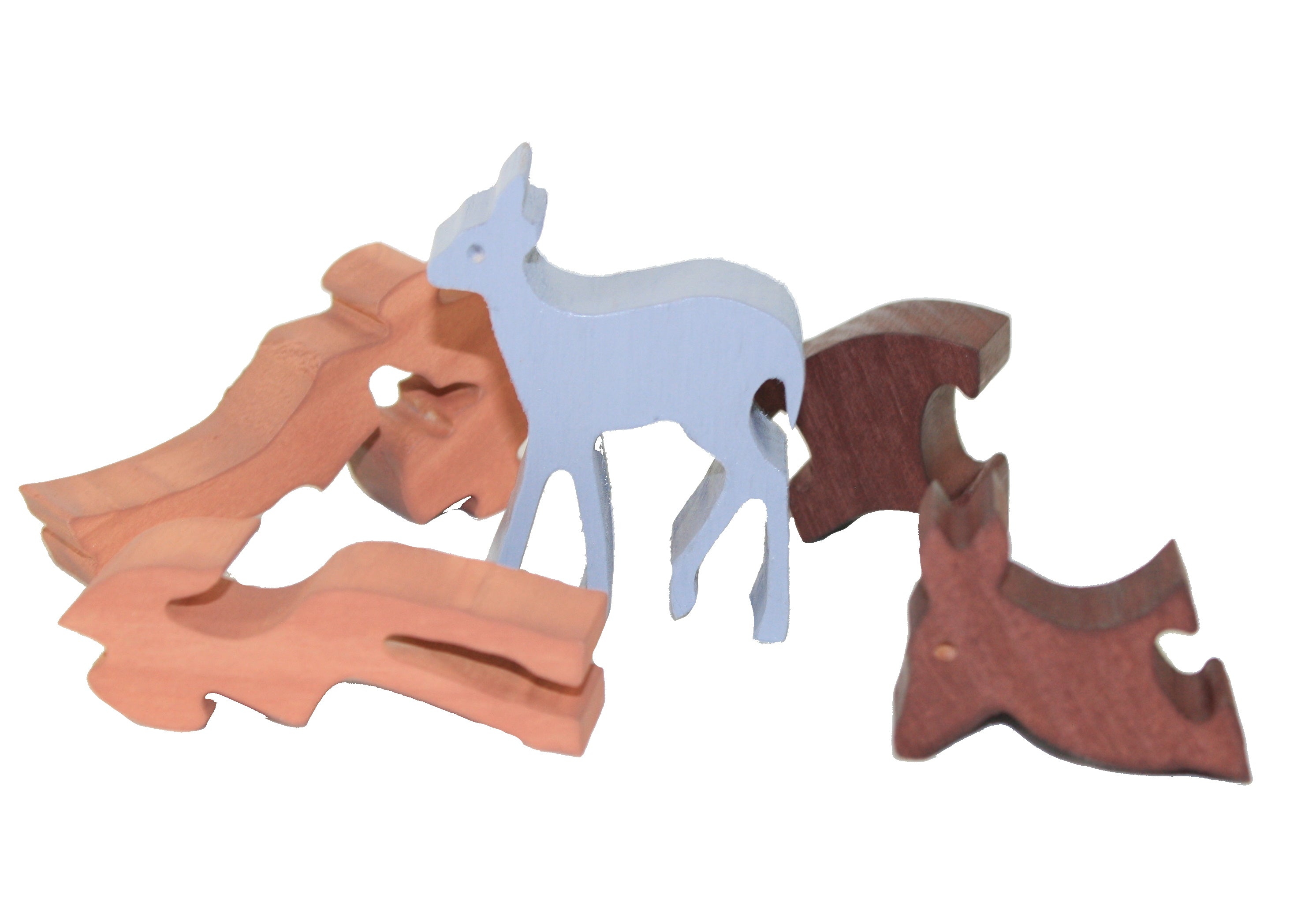 Wood Kids Puzzle - White-tailed Deer