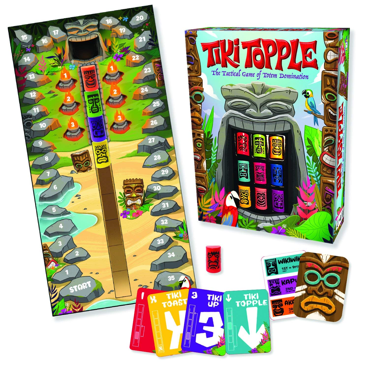 Tiki Topple
